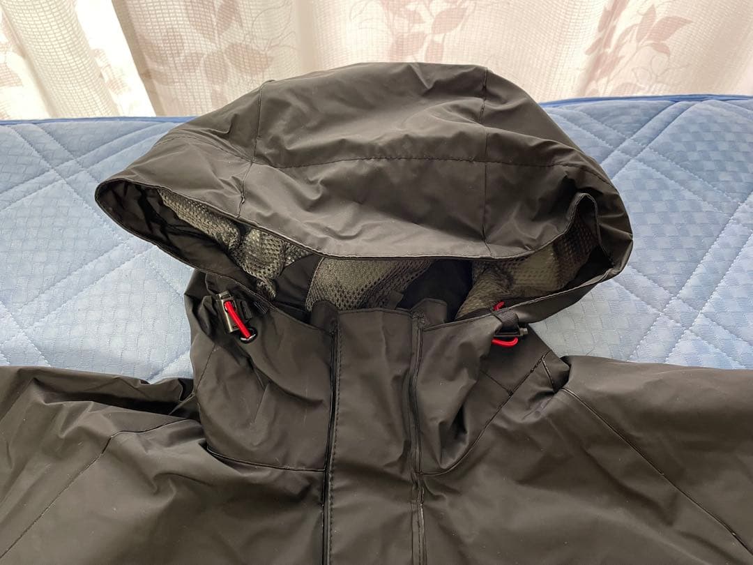 ダイワ　オーシャンサロペットレインスーツDR9008 ブラック　Mサイズ