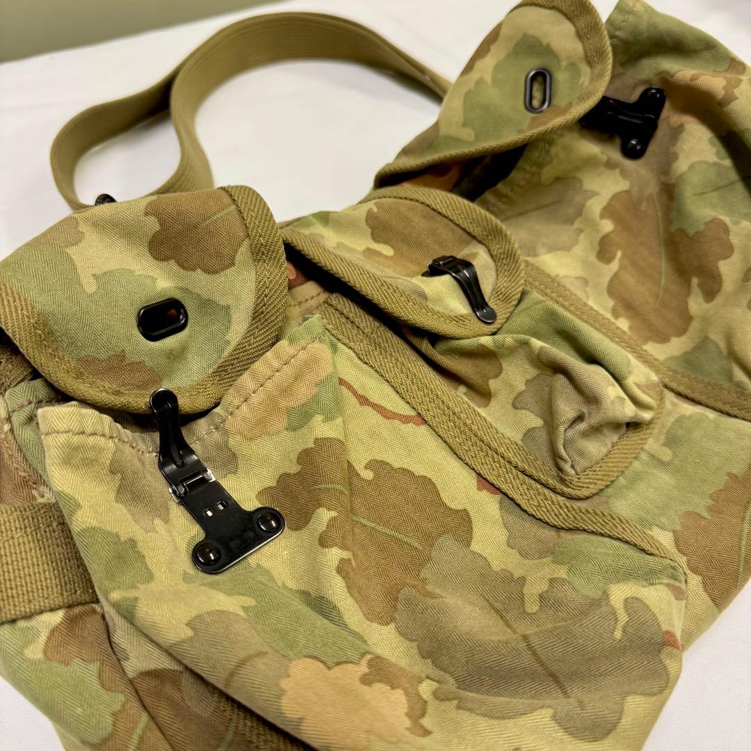 Nigel Cabourn アーミーアモバッグ-カモ ショルダー 迷彩 カモフラ