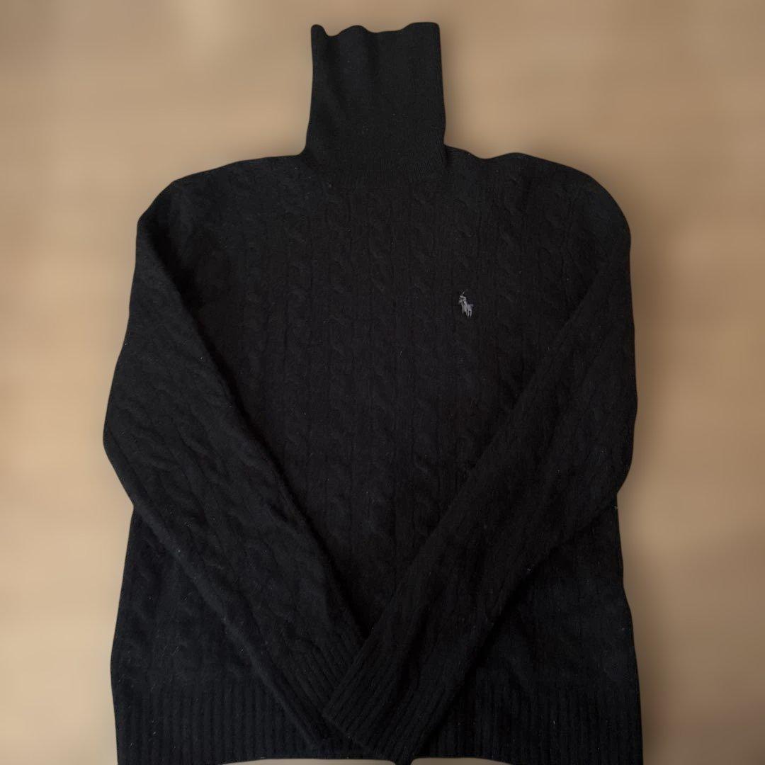 【美品】ラルフローレン　タートルネック　S