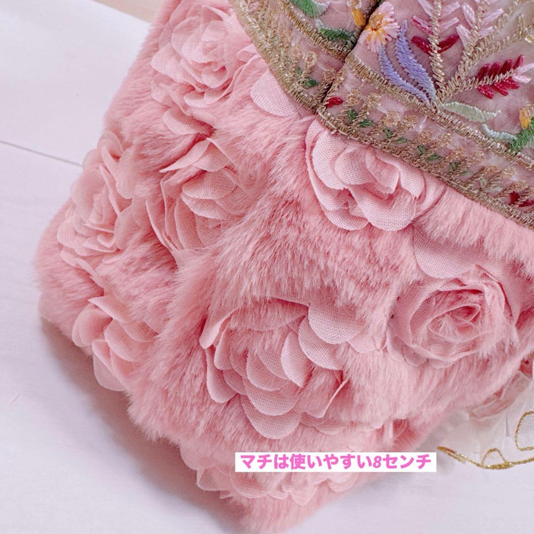 ☆*☆様 コヤンイサムチョン♡るみちゃんのインド刺繍×ローズファートートバッグ＆