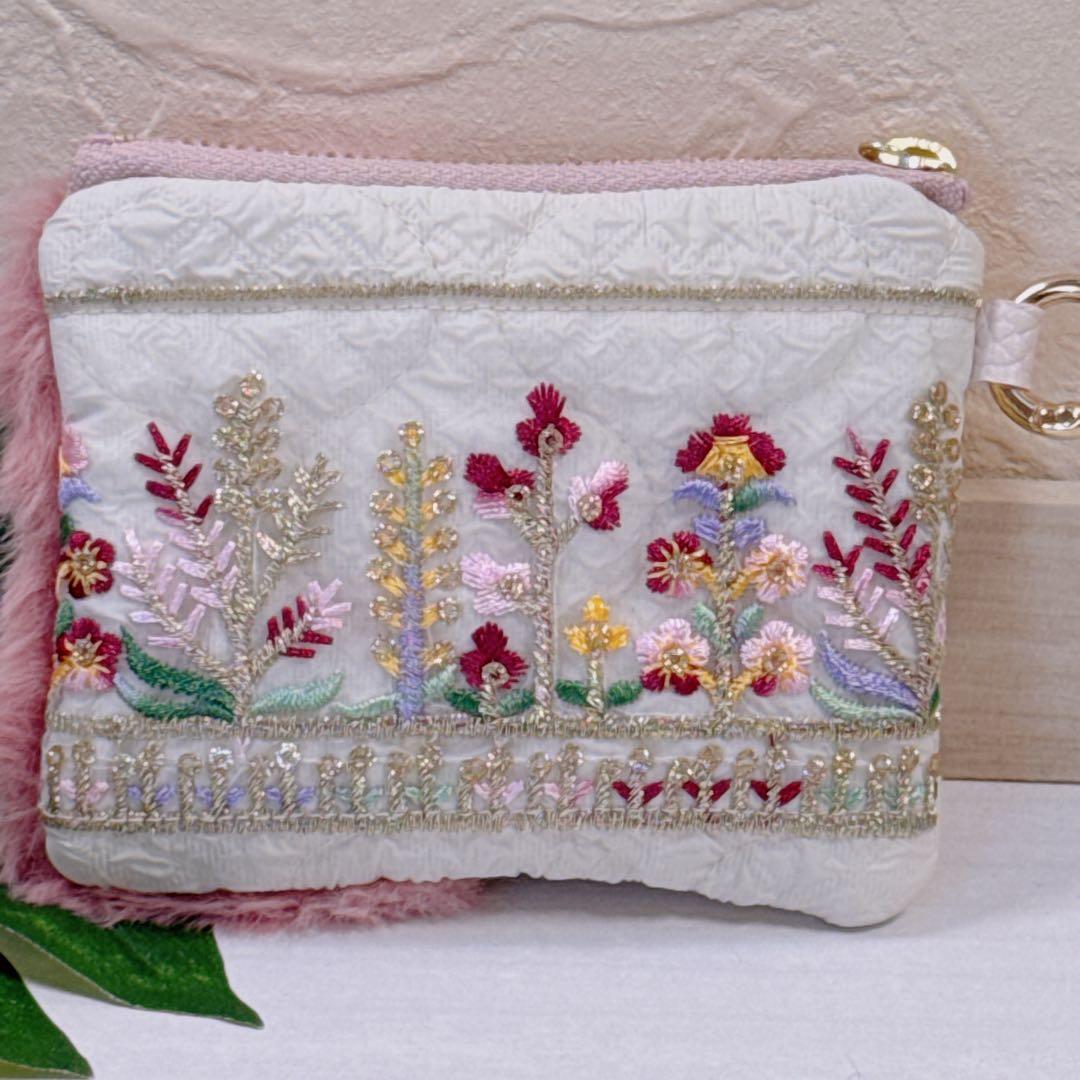 ☆*☆様 コヤンイサムチョン♡るみちゃんのインド刺繍×ローズファートートバッグ＆