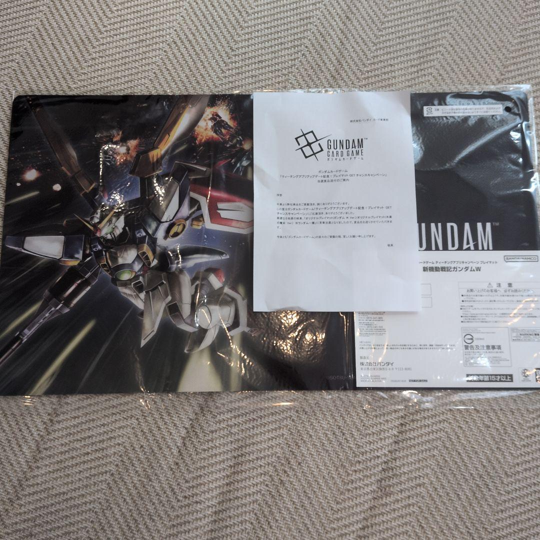 【ガンダムカードゲーム】 オリジナルプレイマット ガンダムW