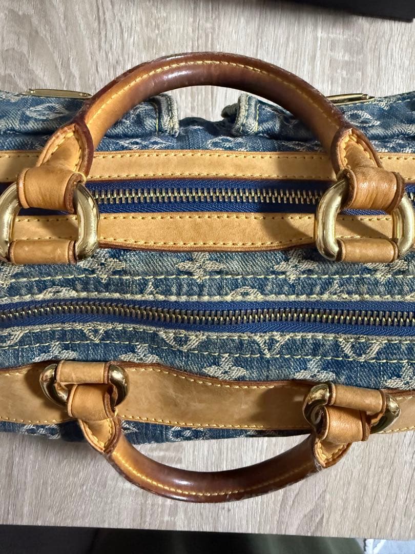 最安値‼️LOUIS VUITTONルイ・ヴィトンモノグラムデニム ネオスピーディ