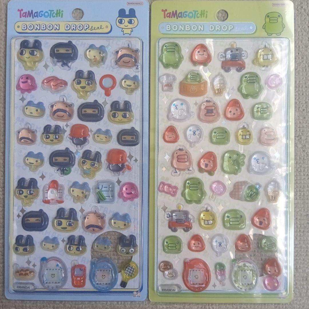 正規品　たまごっち ボンボンドロップシール 4枚セット
