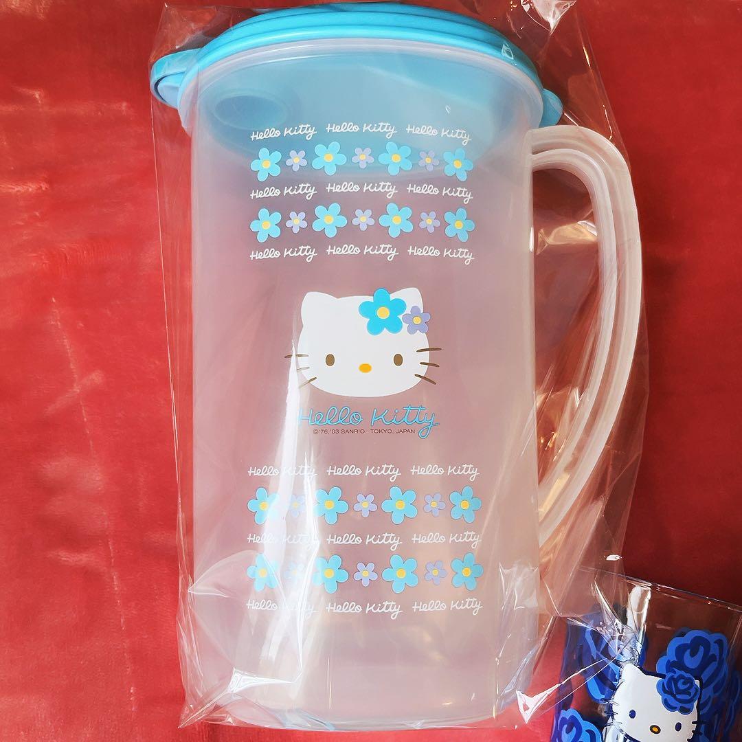 希少レア　ハローキティ　キッチングッズ　ポット　セット　平成レトロ　サンリオ