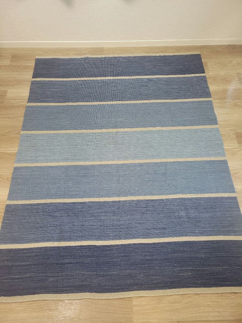 ハグみじゅうたん リバーシブルストライプ ER3001-150