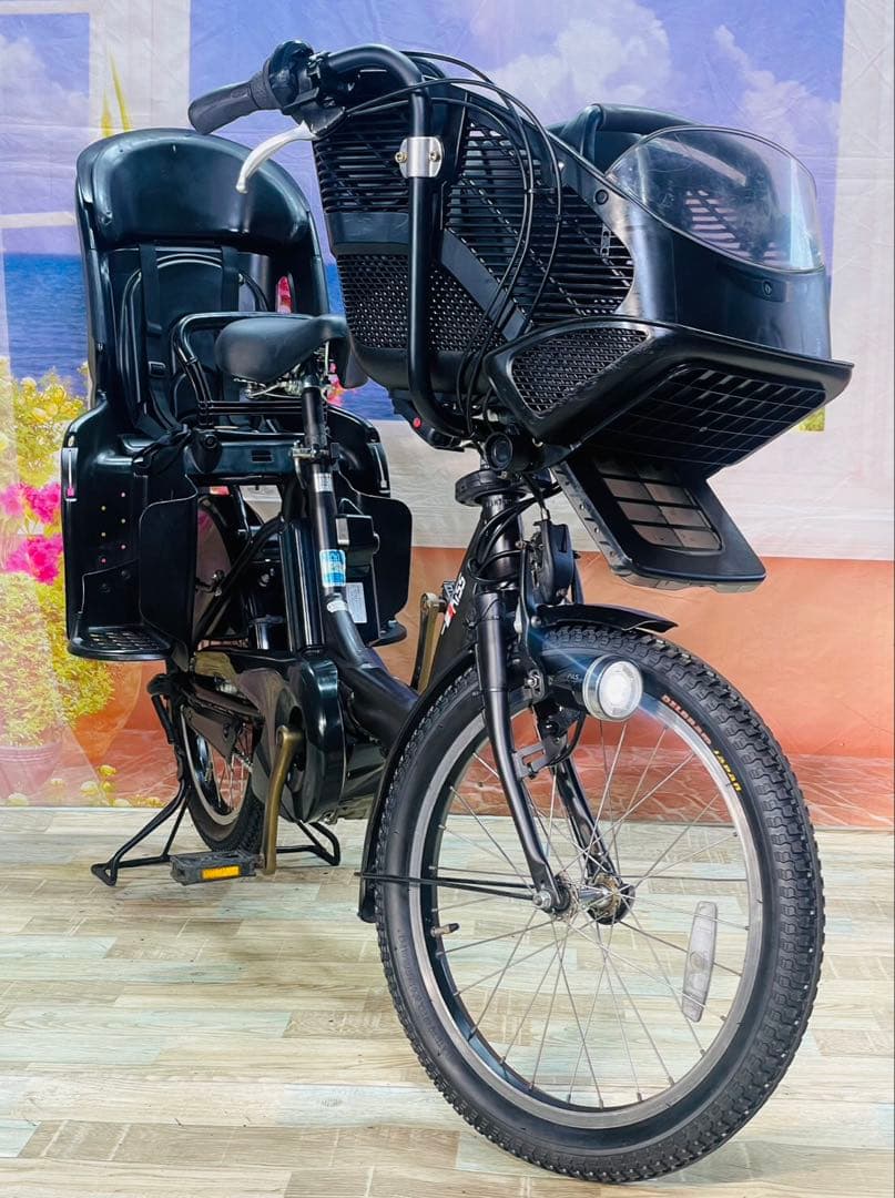 ヤマハパスキス⭐️人気モデル！子供乗せ電動アシスト自転車Y3423