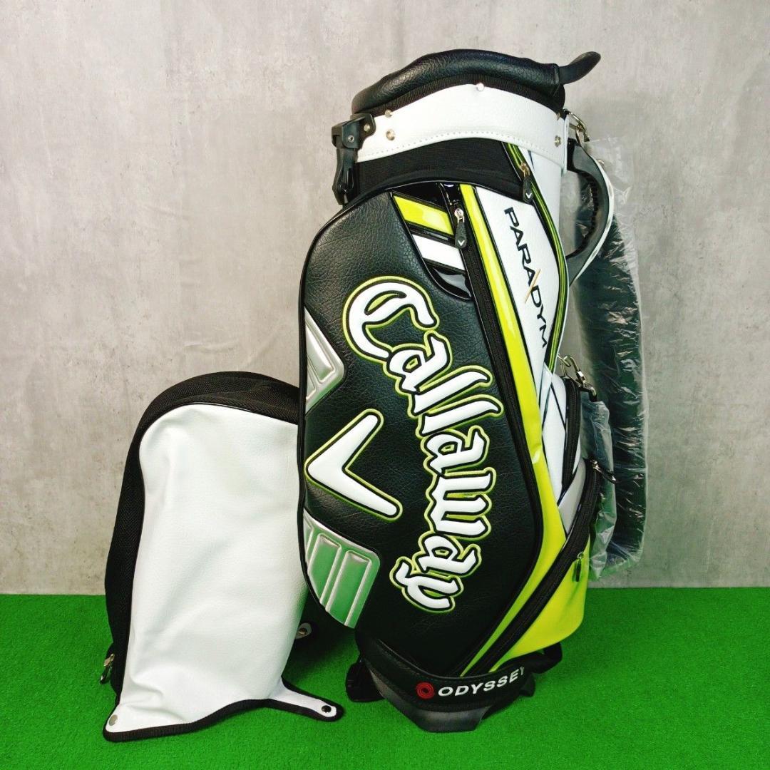 美品　キャロウェイ パラダイム スタンド式キャディバッグ 9型 口枠4分割