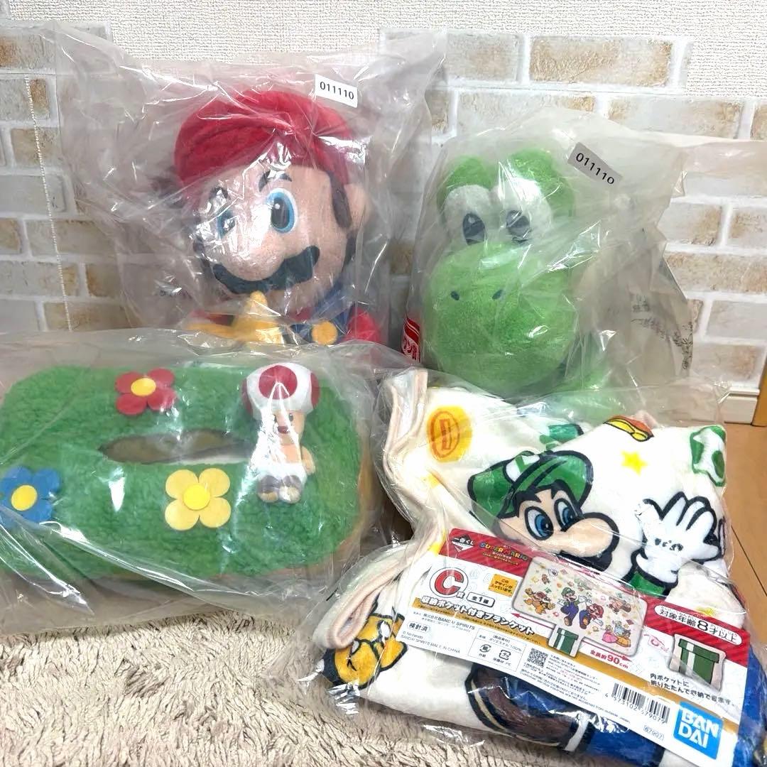 一番くじ　スーパーマリオ　いつも一緒マリオ&フレンズ a b c ラストワン賞