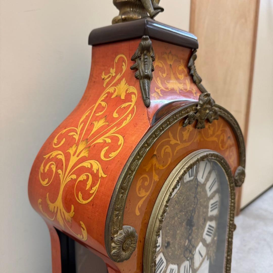 希少 アンティーク振り子置き時計 ドイツ