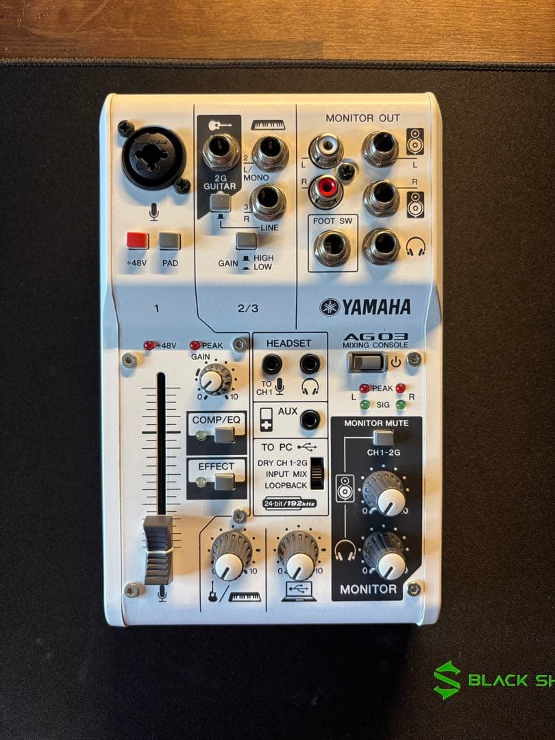 YAMAHA AG03 ミキサー/インターフェイス