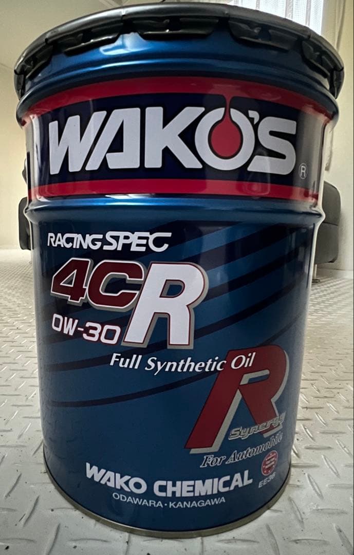 WAKO'S 4CR-SR 0W-30 エンジンオイル 4輪専用　20L