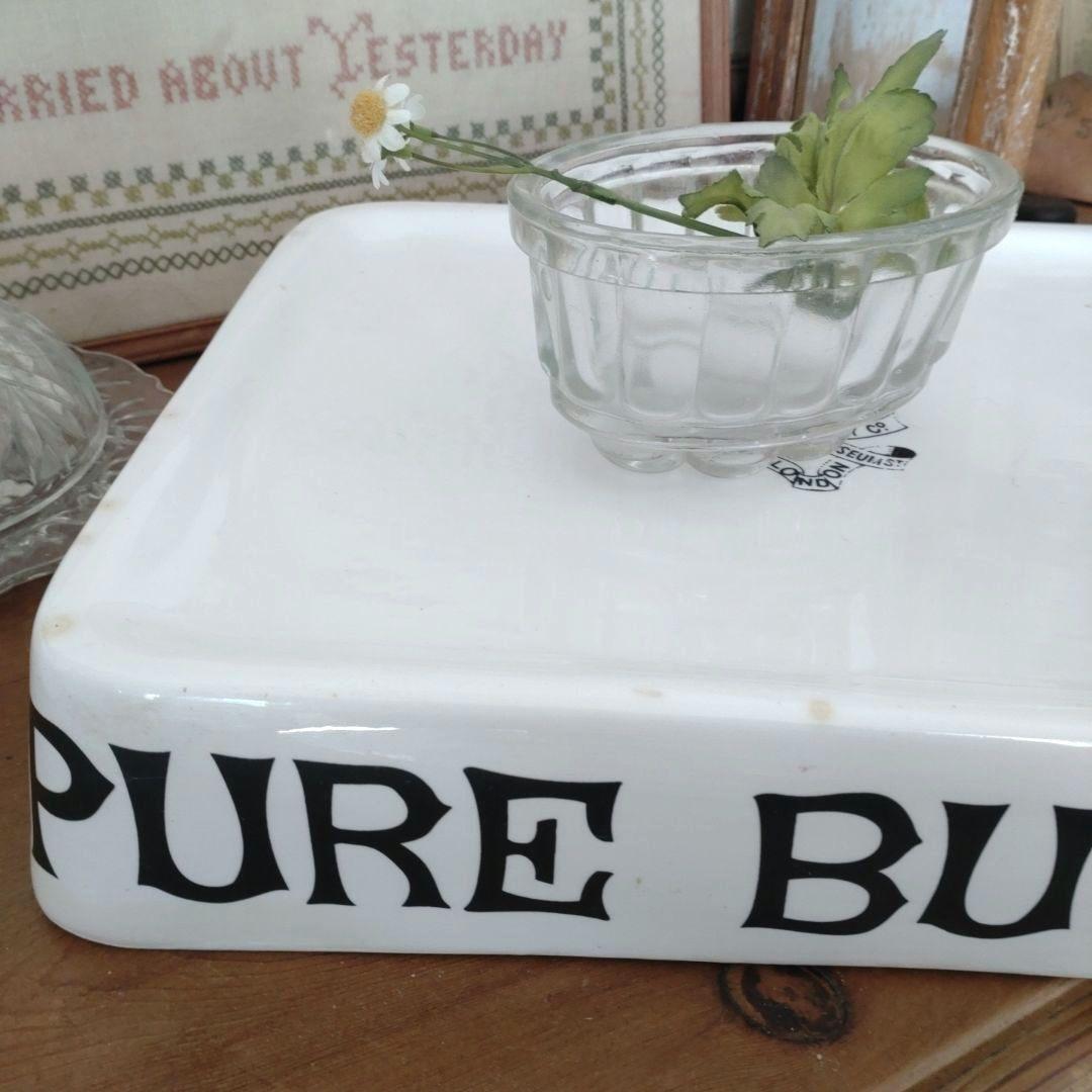 セール！PURE BUTTER ビンテージ　陶器プレート　いろいろ　おまけつき