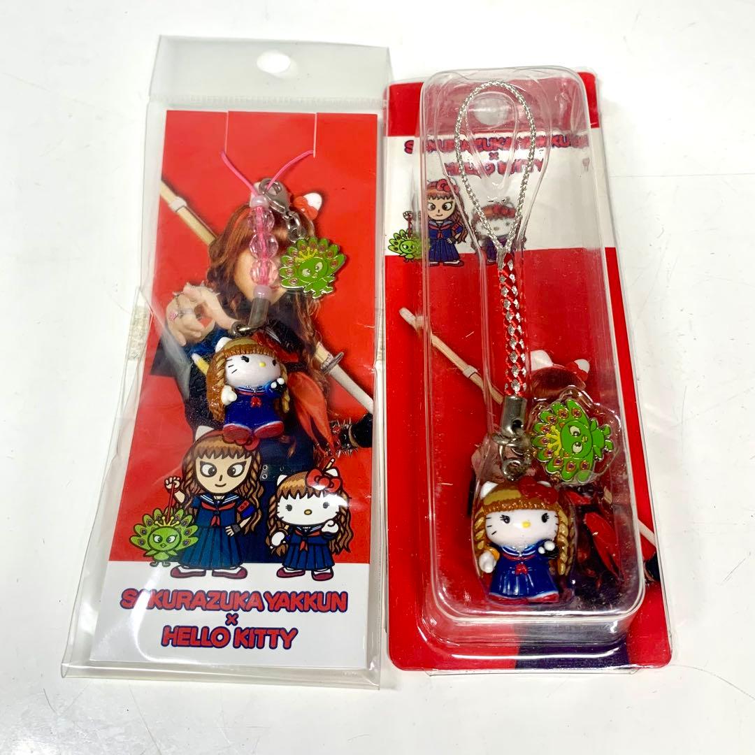 激レア！ハローキティ 桜塚やっくん ストラップ 根付け 2007年