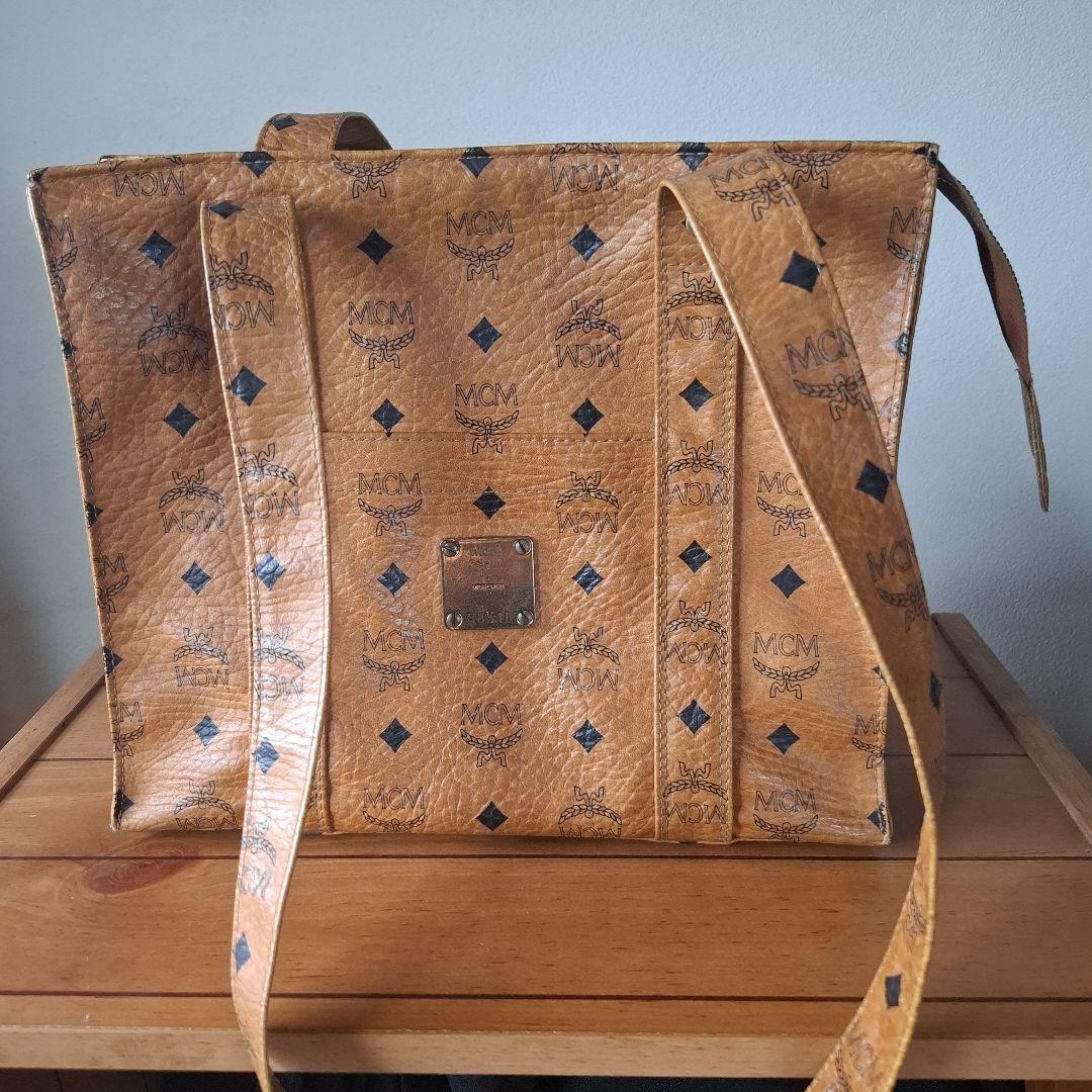 MCM ロゴプリント バッグ
