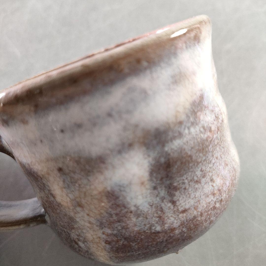 A893-2/萩焼/土和窯/珈琲茶碗/カップ＆ソーサー/6客/