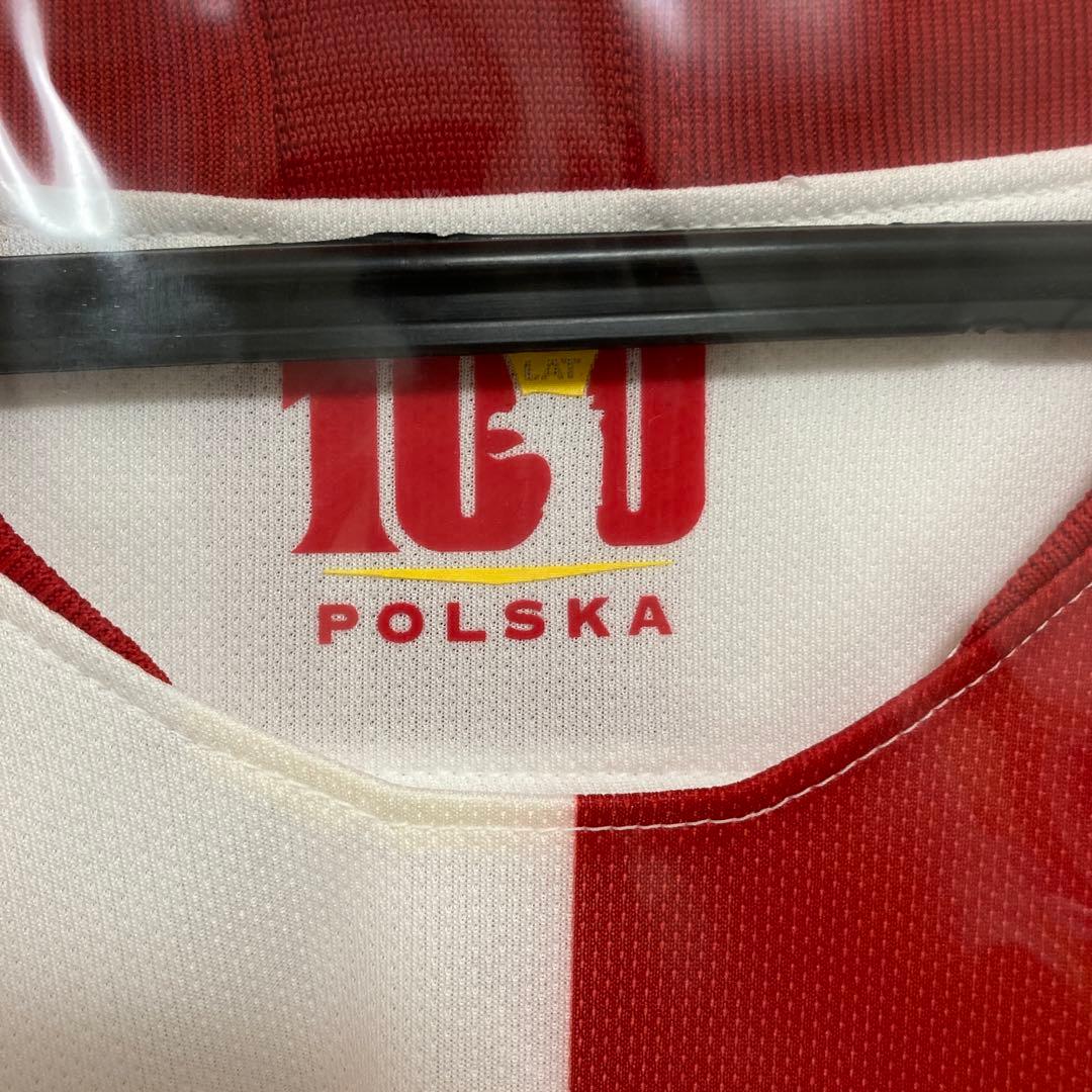 新品正規品ポーランド代表100周年ユニフォームLEWANDOWSKI 9番