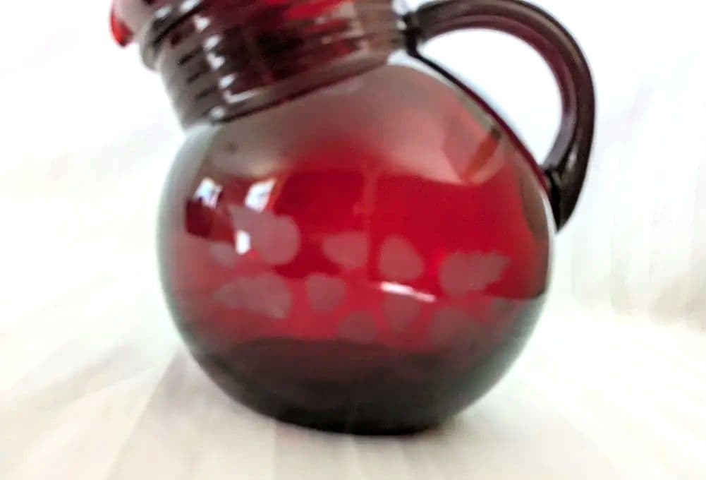 ファイヤーキング　アンカーホッキング　ルビーレッド　ティルトジャグ　ボールジャー