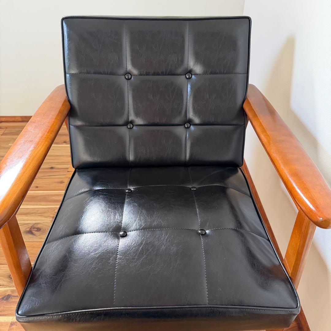 カリモク　kチェア　オールドカリモク　karimoku 1人　ソファ