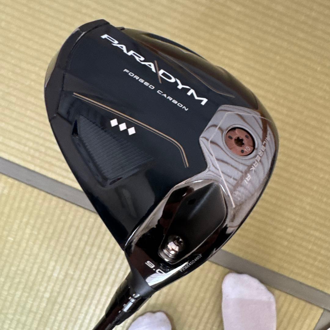 PARADYM トリプルダイヤ　ドライバー 9.0° TOUR AD CQ-6S