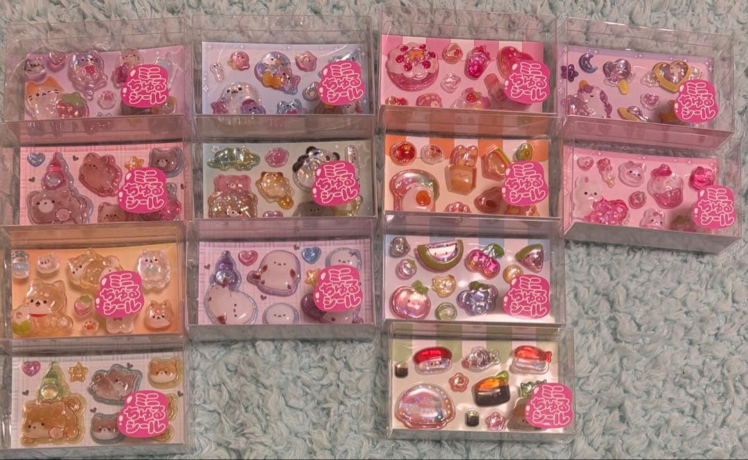 【本日発送】GIGO うるちゅるポップシールmini 13個セット