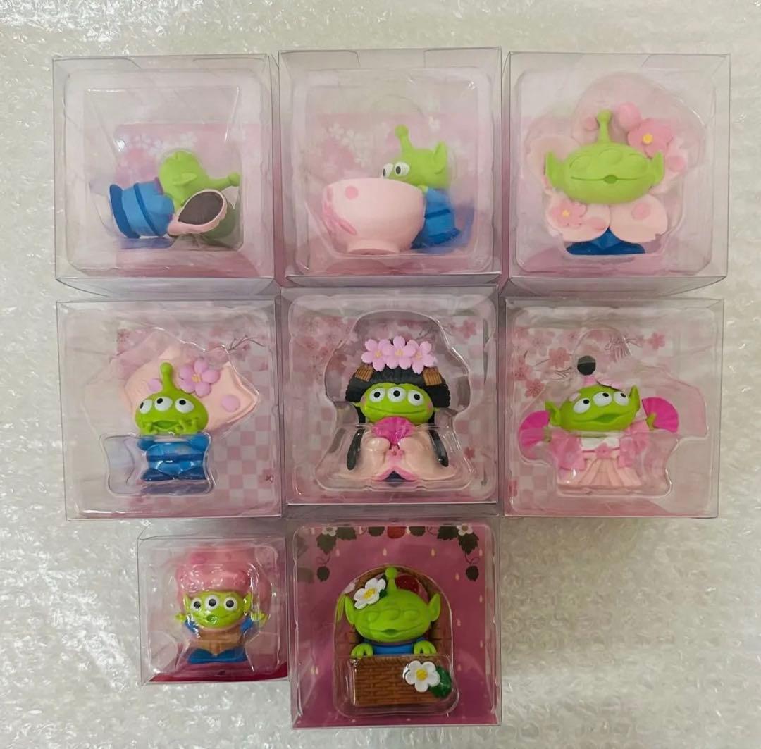 エイリアン　リトルグリーンメン　桜　マスコット