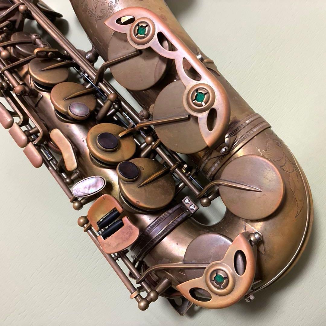 Cadeson アルトサックス A-92 アンラッカー仕上げ　高F#付 レア美品