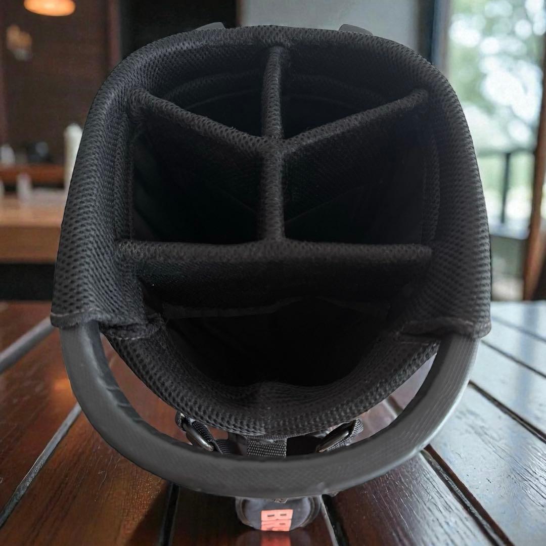 ブリーフィング キャディバッグ スタンド式　黒　ブラック 軽量　CR-4 ゴルフ