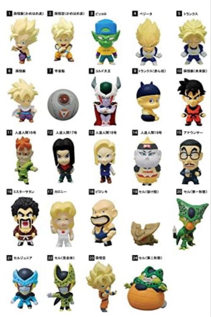 【極美品】アニメヒーローズ ドラゴンボールZ Vol.3 セル編 全24種