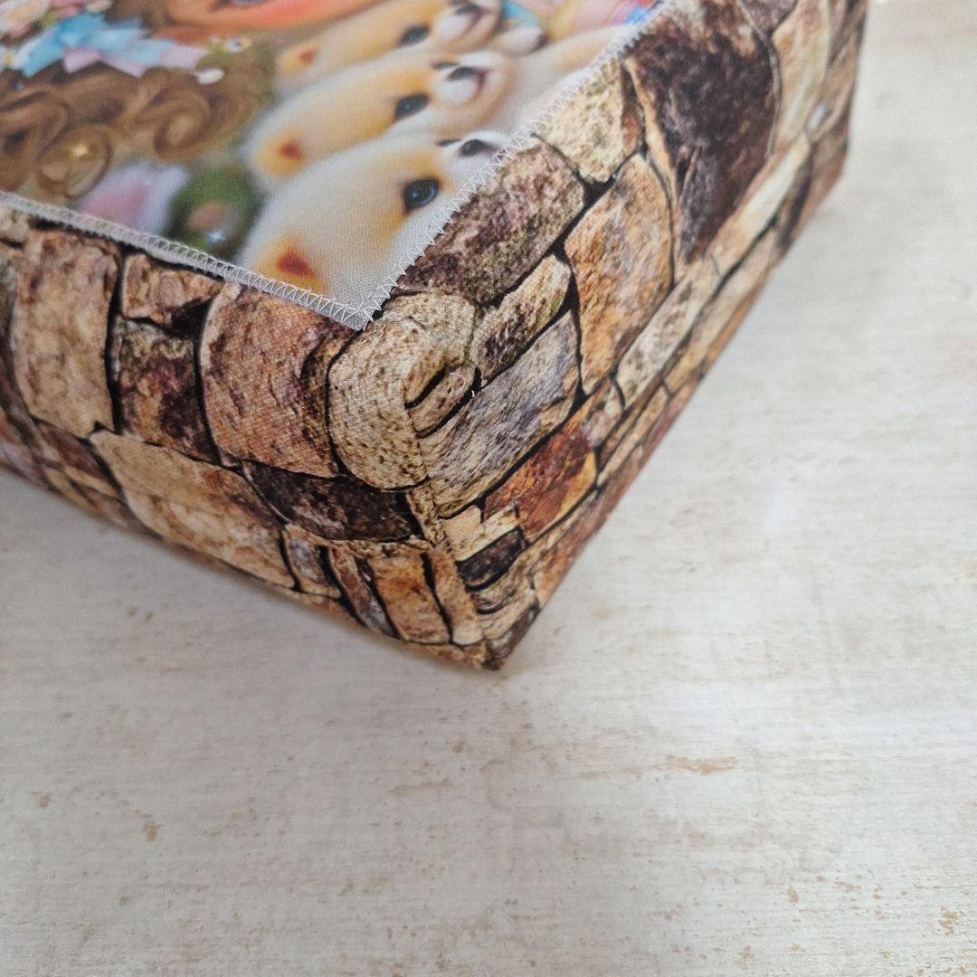 激レアパネル　ハンドメイド　ミニバック　フラットポーチ