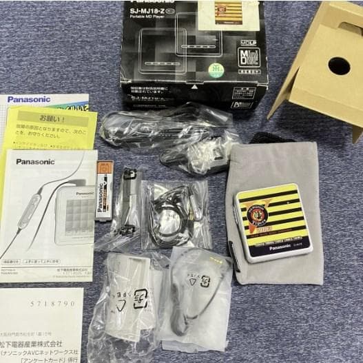 新品未使用◆阪神タイガース 2003年優勝 MDプレイヤー SJ-MJ18-Z