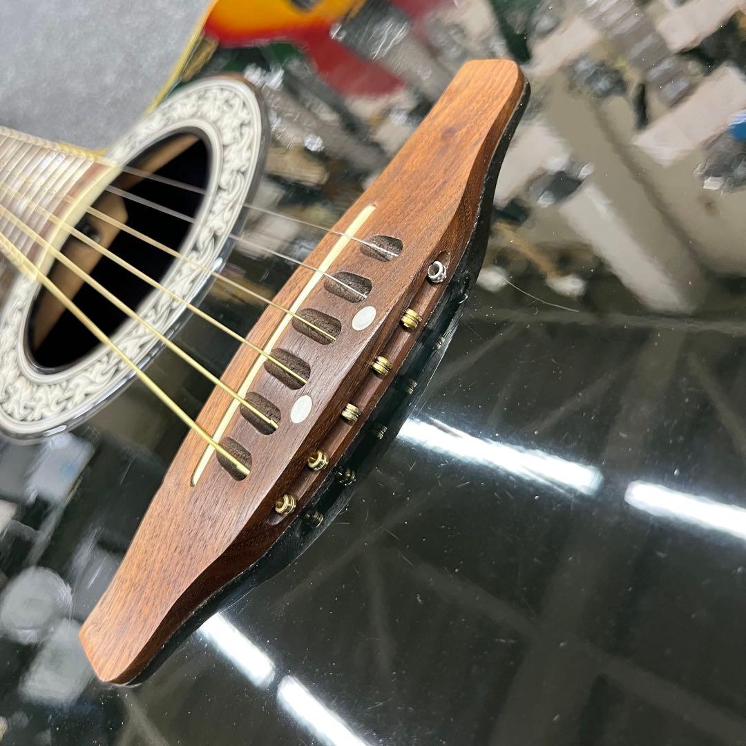 【10136】 Ovation Celebrity CC57 エレアコ ブラック