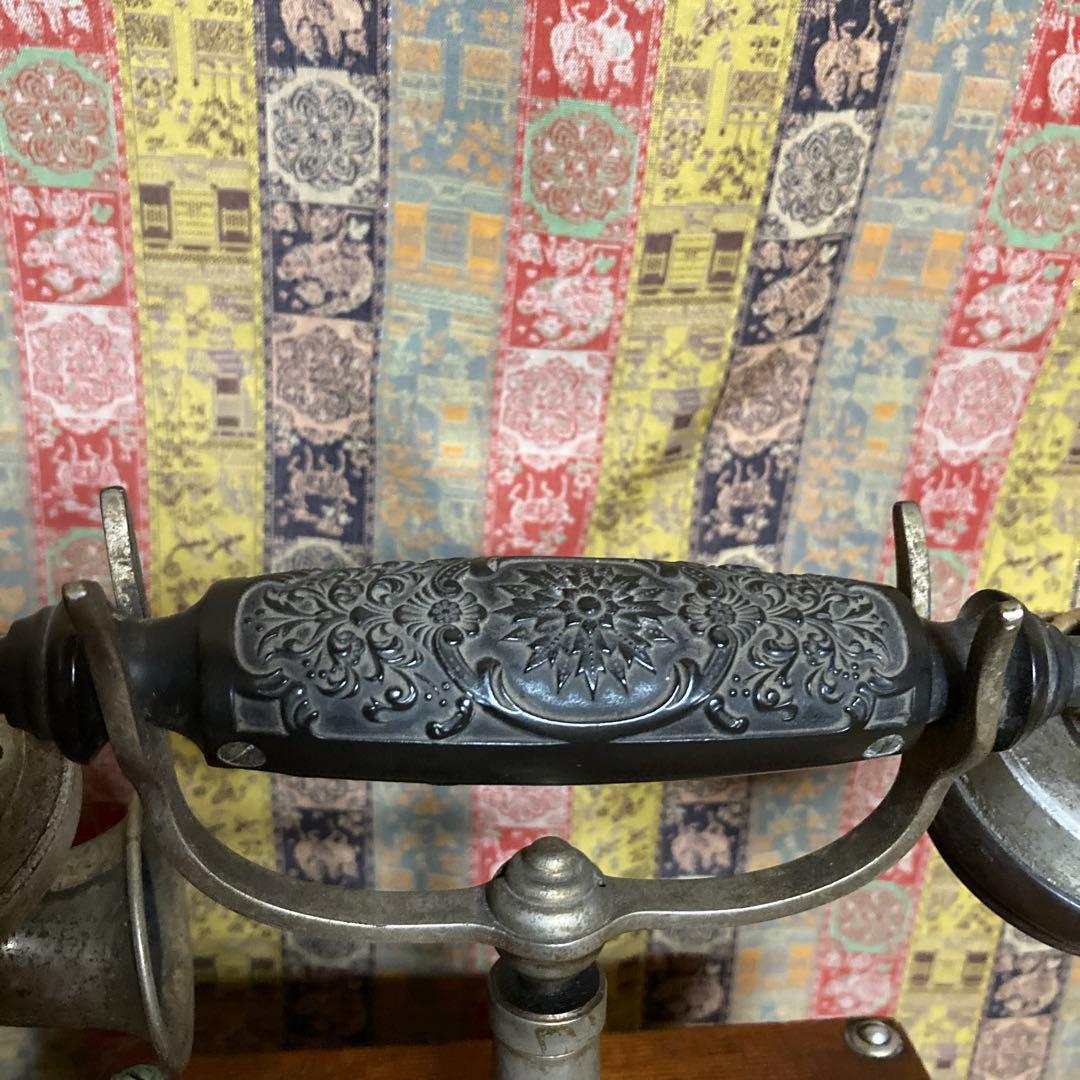 デルビル磁石式甲号卓上電話機　1924年　アンティークディスプレイ　　インテリア