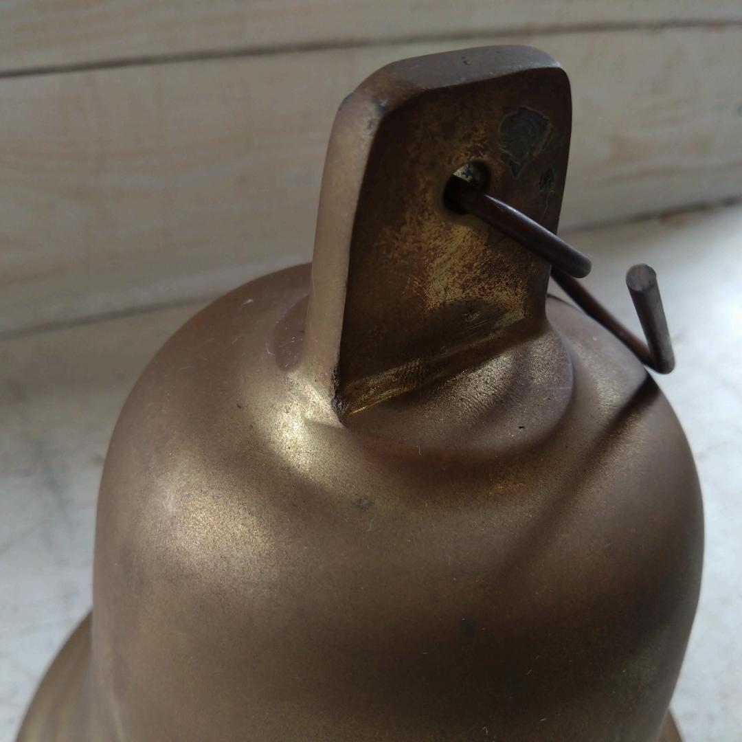 真鍮製　釣鐘　マリンベル