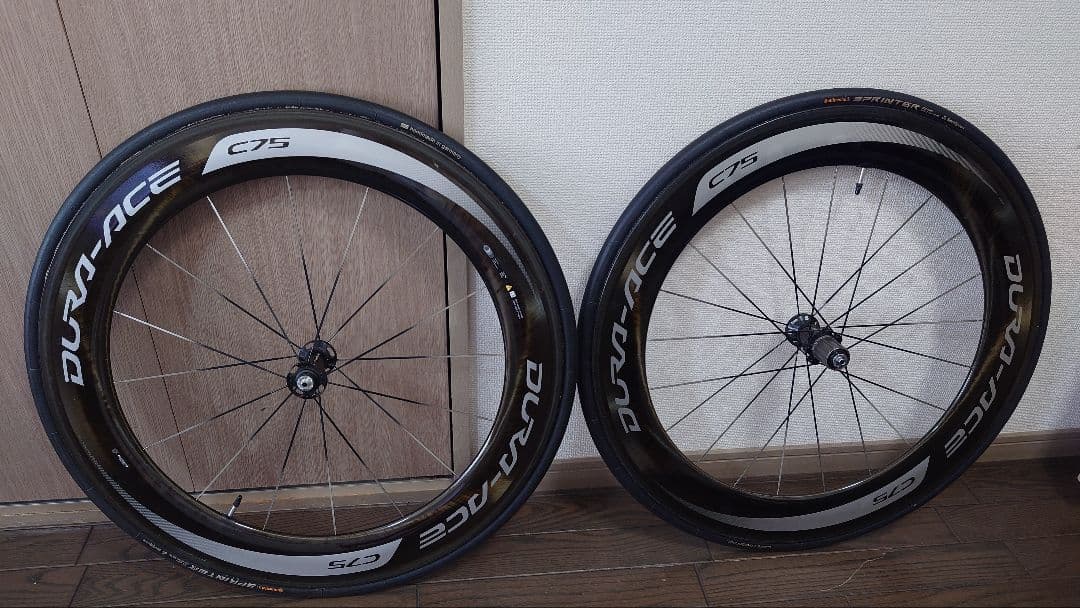 DURA-ACE C75TUホイールContinental Sprinter