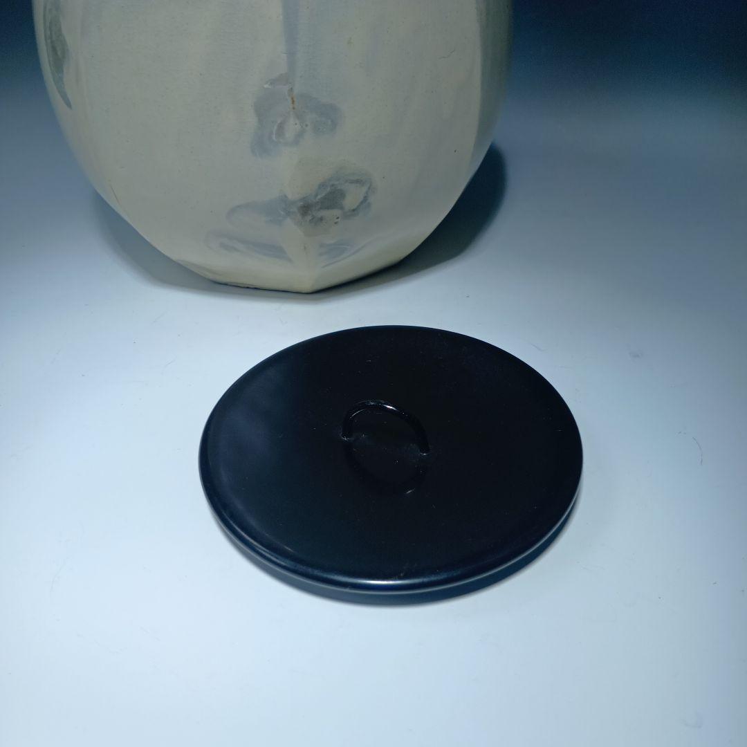 茶道具　廣州窯　趙小守　粉引水指　 共箱