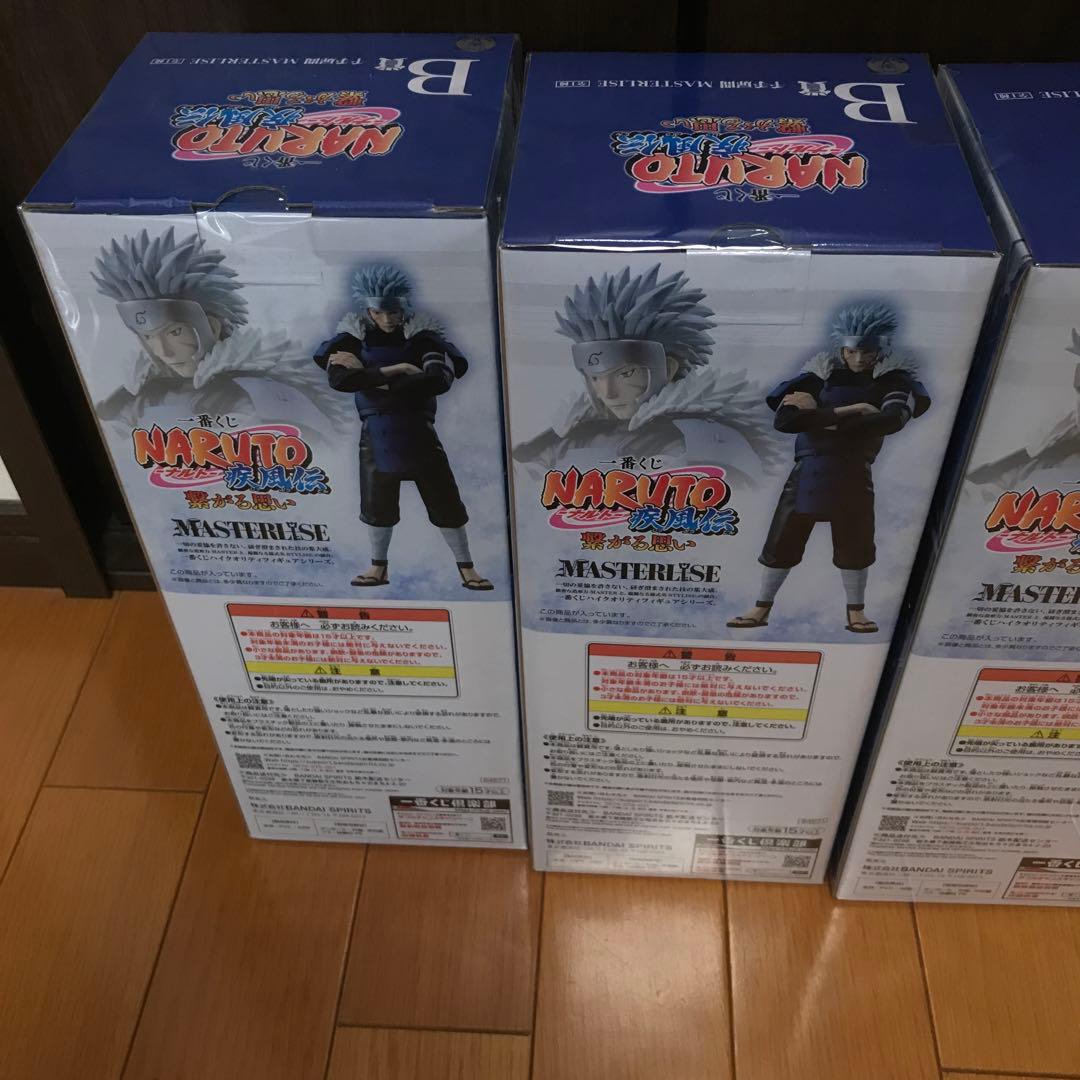 一番くじ　NARUTO疾風伝　繋がる思い　千住柱間　千住扉間　A賞　B賞　各3体