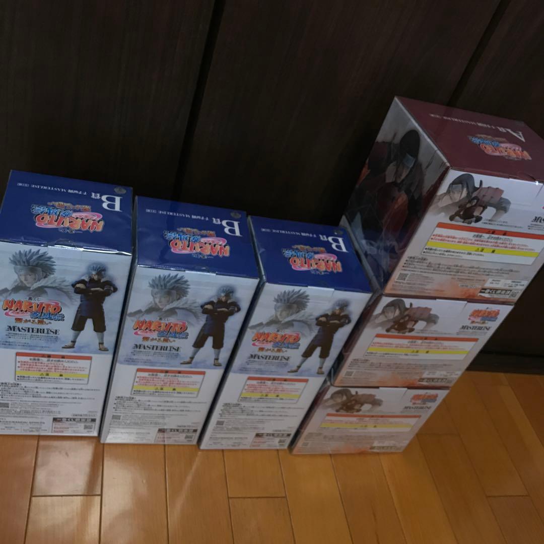 一番くじ　NARUTO疾風伝　繋がる思い　千住柱間　千住扉間　A賞　B賞　各3体