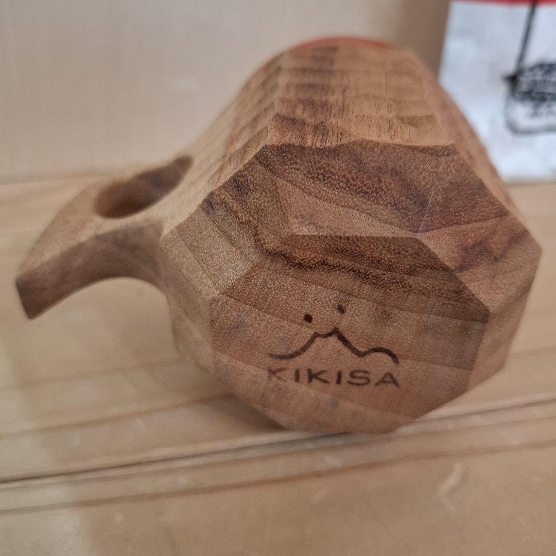 ジンカップ　赤漆 Urushi KIKISA Jincup M 袋付き①