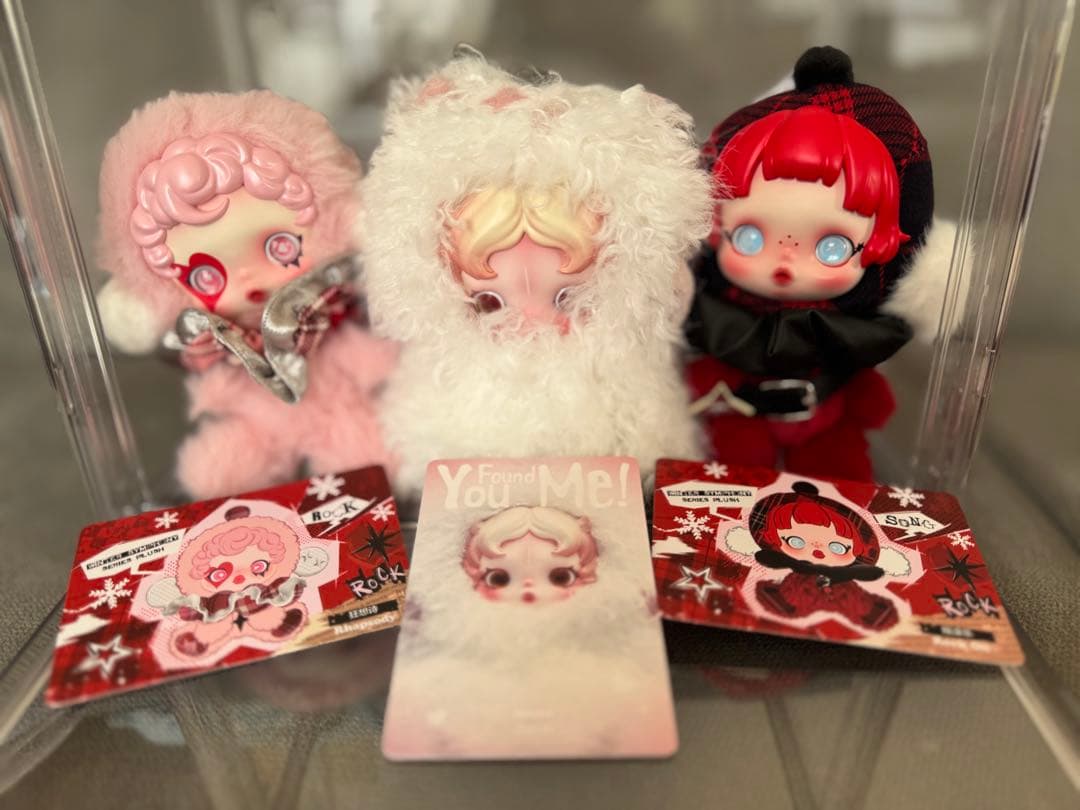 スカルパンダ　ぬいぐるみペンダント　3体まとめ売り