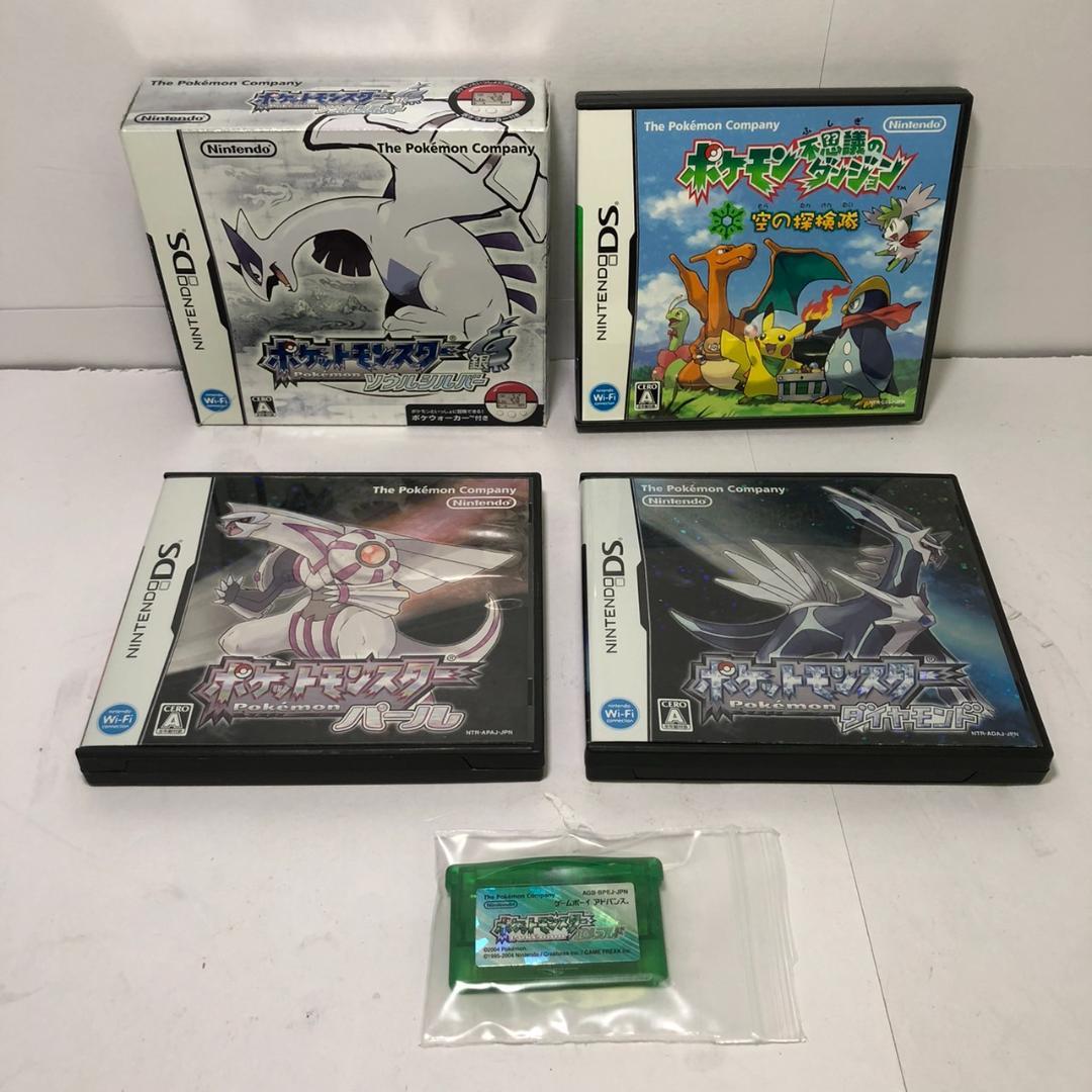 h*r様 【まとめ売り】ポケットモンスター ソウルシルバー ダイヤモンド パール