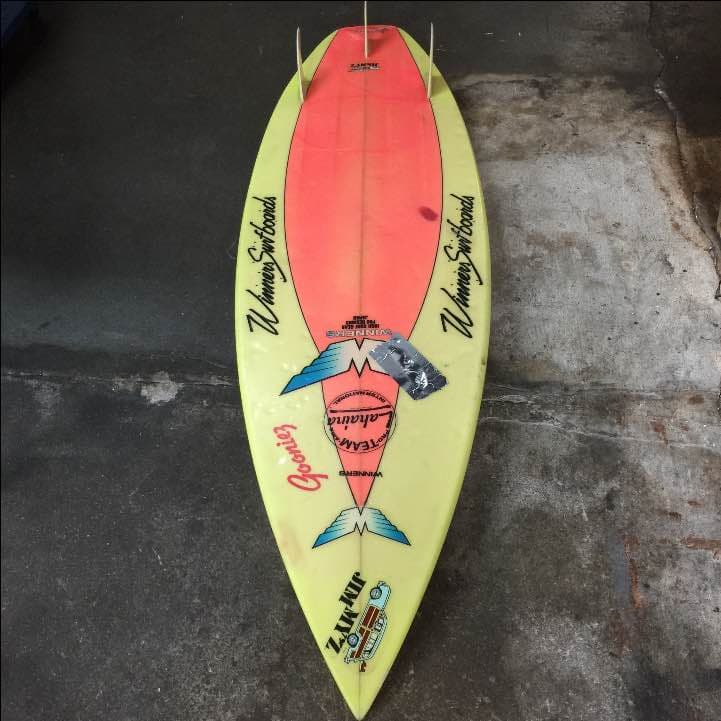 WINNERS サーフボード トライフィン レトロ176cm