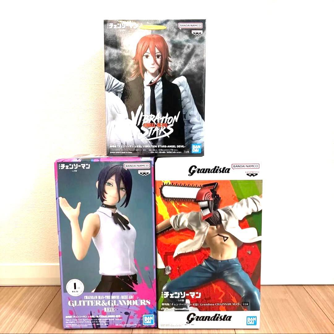 チェンソーマン 天使の悪魔 レゼ フィギュア 3体