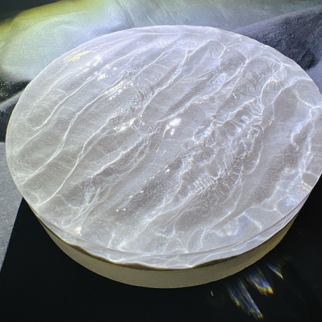 【波紋アート】AQUA ELEMENT／砂紋／15cm丸型／ナチュラルサンド／