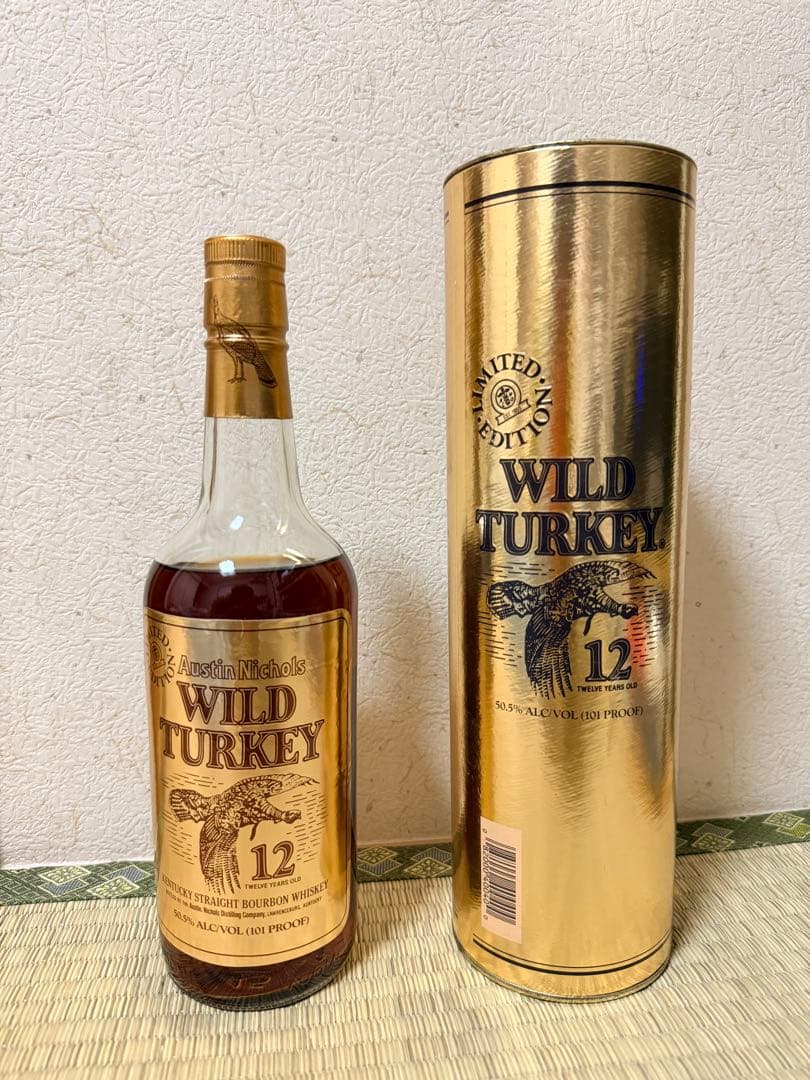 【未開封】WILD TURKEY 12年 限定版ウイスキー