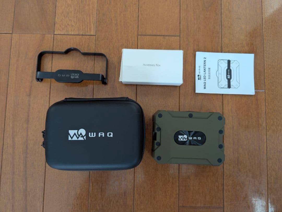 WAQ LED LANTERN 2 LEDランタン オリーブ