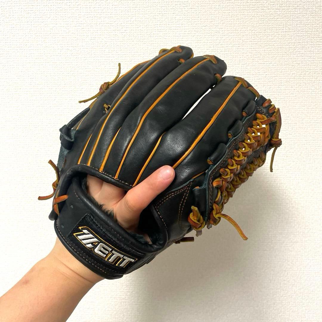 191 ZETT スペシャルオーダー 即戦力 美品 軟式 内野手用グローブ