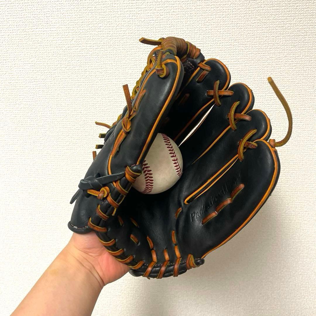 191 ZETT スペシャルオーダー 即戦力 美品 軟式 内野手用グローブ