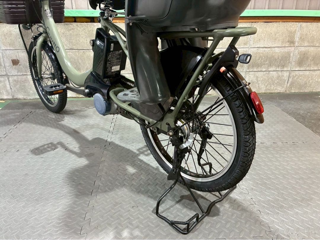 №3725電動自転車パナソニック　ギュット 20インチ✨大容量バッテリー✨