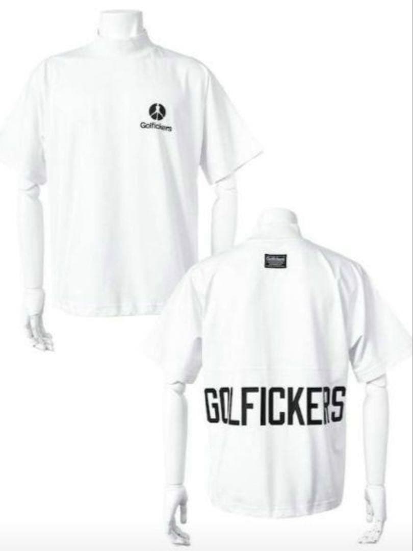 【新品】Golfickers モックネックシャツ　モックシャツ　ゴルフィッカーズ